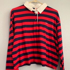 Levi’s Shirt, Semi-cropped, Red White and Blue